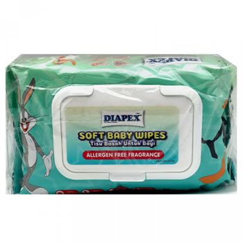 Diapex Soft Baby Wipes with Allergen Free Fragrance
