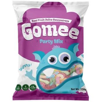Gomme Real Fruit Juice Gummies Party Mix 150g