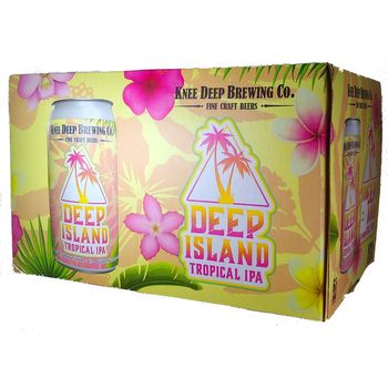 Knee Deep Deep Island Tropical IPA 6 Pack 355ml