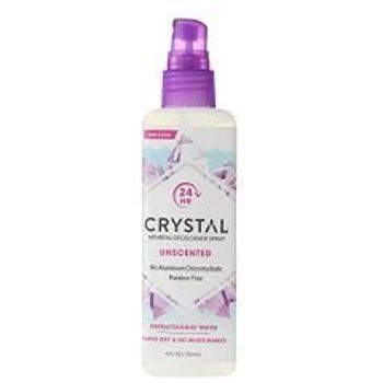 Crystal Mineral Deodorant Spray Unscented 118ml
