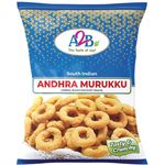 A2B Andhra Murukku South Indian Snack Cereal And Pulses Based Savoury 200g