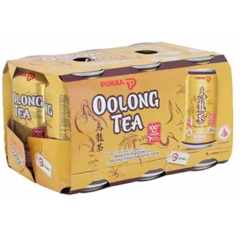 Pokka Chinese Oolong Tea 6x300ml