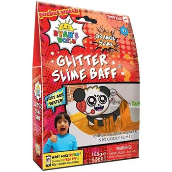 Zimpli Kids Ryans World Slime Baff Glitter Orange