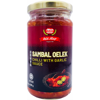 Woh Hup Sambal Oelek Chilli With Garlic Sauce 195g
