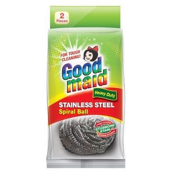 Good Maid Stainless Steel Spiral Ball 2pcs