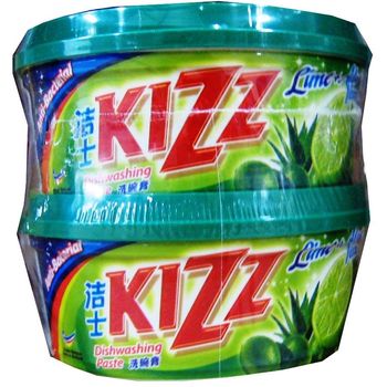 Kizz Dishwashing Paste Lime 400g