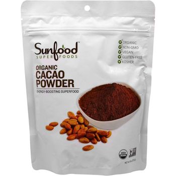 Sunfood Superfoods - Pure, Cacao Powder (227g)