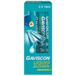 Gaviscon Peppermint Liquid Sachet 5's X 10ml