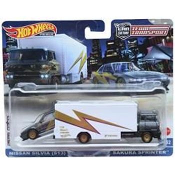 Mattel Hot Wheels HKF41 Premium Nissan Silvia S13 Team Transport