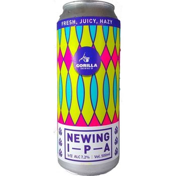 Gorilla Newing Cryo Hazy Ipa 500ml Abv 7.2%