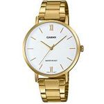 Casio Ltp-vt01g-7b Original Analog Womens Watch Gold Stainless Steel Ltp-vt01