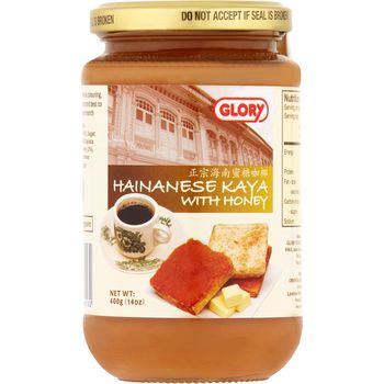 Glory Hainanese Kaya With Honey Jam 400g
