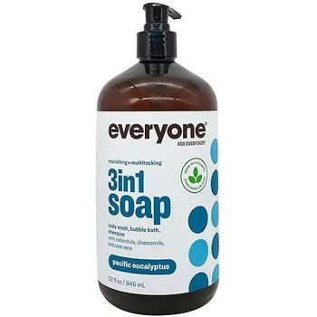 EO (Everyone) - Body & Bath, Pacific Eucalyptus 3-in-1 Soap (32oz)