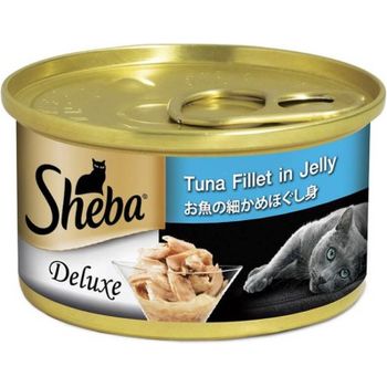 Sheba Cat Canned Food Tuna Fillet In Jelly 85g
