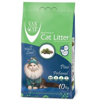 Van Cat Pine Scented Fine Cat Litter 10kg
