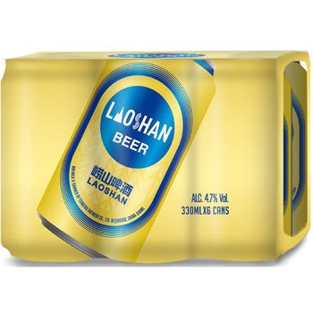Laoshan Imported Premium Beer 6 x 330ml