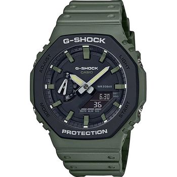 Casio GA-2110SU-3A Limited Model G-shock Watch Black Green