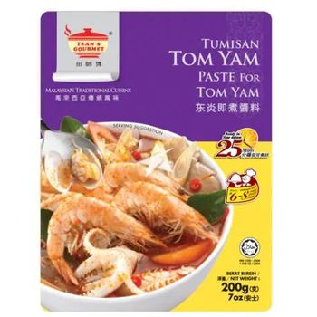 Tean's Gourmet Tumisan Tom Yam Paste For Tum Yam 200g