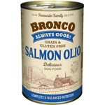 Bronco Dog Can Salmon Olio