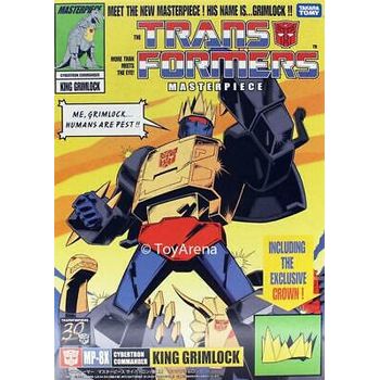Takara Tomy Transformers Masterpiece Mp-08x King Grimlock Special Edition 2nd Production Run