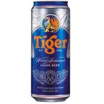 Tiger Lager Beer Can 490ml