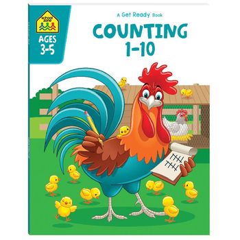 School Zone Get Ready Counting 1 10 Ages 3 To 5