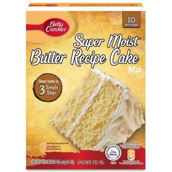 Betty Crocker Super Moist Butter Recipe Cake Mix 430g