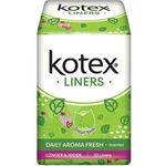 Kotex Panty Liner Betel Leaf Daily Aroma Fresh Scented Long And Wide Contents 16