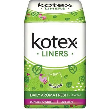 Kotex Panty Liner Betel Leaf Daily Aroma Fresh Scented Long And Wide Contents 16