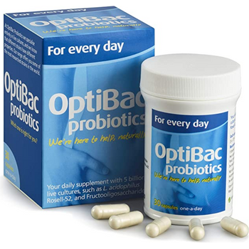 Optibac Probiotics for Daily Wellbeing Pack of 30 Capsules