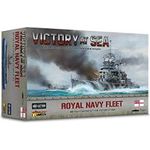 Warlord Games Victory at Sea Royal Navy Starter Fleet for Victory at Sea WWII Miniatures Table Top Battleship Plastic Model Kit 742412001