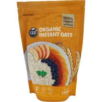 Ced Organic Instant Rolled Oat 500g