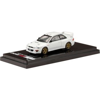 Hobby Japan Subaru Impreza 22B STi Version GC8 Kai Rally Base Car / LHD Feather White Diecast Car