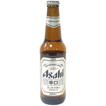 Asahi Super Dry Beer Bottle 330ml