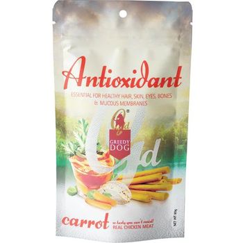 Greedy Dog Treats Antioxidant Carrot 80g