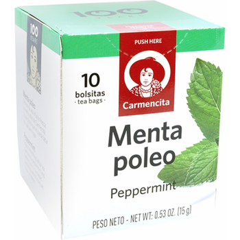 Carmencita Peppermint Tea 10 Tea Bags 15g