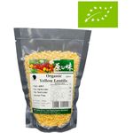 Lohas Organic Yellow Lentils Split 250g