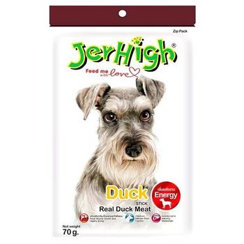 Jerhigh Dog Treat Duck Stick 70g
