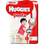 Huggies Silver Pants Diapers L (9-14kg) 48x