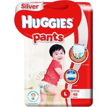 Huggies Baby Diaper Silver Pantsl 9 14kg