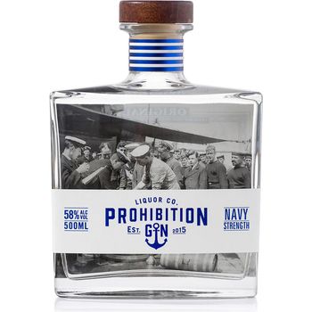Prohibition Gin Navy Strength 500ml