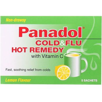 Panadol Cold Flu Hot Remedy 5s