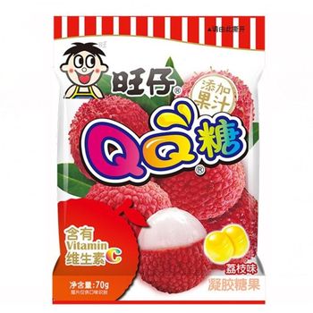 QQ Gummy Candy Lychee Flavour 70g
