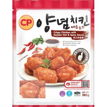 CP Crispy Chicken Korean with Hot And Spicy Sauce 380g
