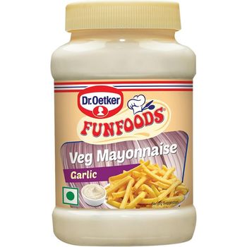 Dr Oetker FunFoods Veg Mayonnaise Garlic 250g
