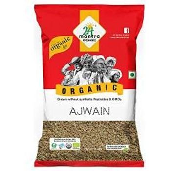 24 Mantra Organic Indian Spice Whole Ajwain Seeds Certified Organic 3.5oz Packet