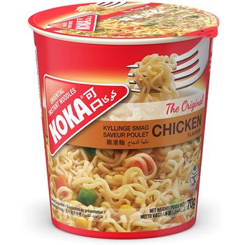 Koka Chicken Instant Noodles Cup 70g