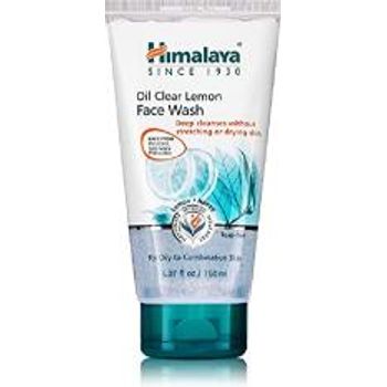 Himalaya Oil Control Lemon Face Wash For Toning Cleansing Removing Excess Oil 150ml