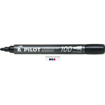 Pilot Permanent Marker Fine Sca100 Black