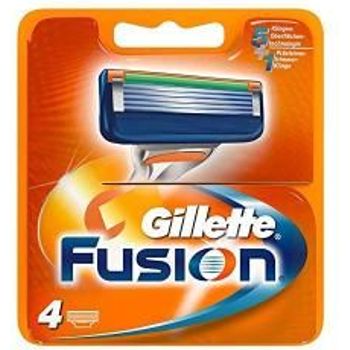 Gillette Fusion Manual Razor Cartridges 4 Pack
